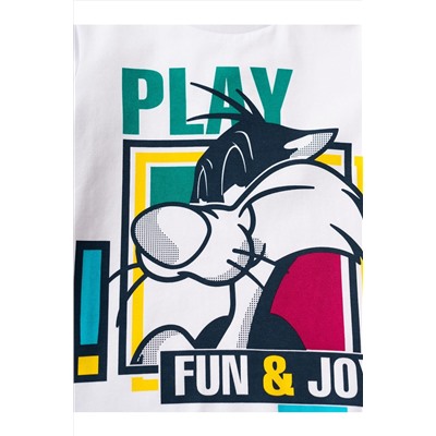 Комплект трикотажный для мальчиков: фуфайка (футболка), шорты PLAYTODAY, 1239620