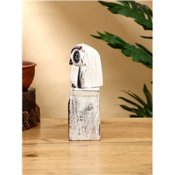 Календарь настольный «Совенок», 11×5×16 см, дерево, чёрно-белый