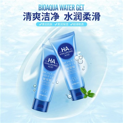 Пенка для умывания с гиалуроновой кислотой на основе океанической воды BioAqua (Срок 09.2025)