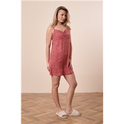 Сорочка на бретелях из вискозы М325392кк