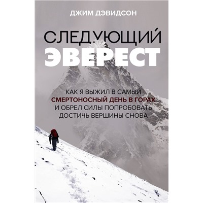 АСТ Джим Дэвидсон "Следующий Эверест. Как я выжил в самый смертоносный день в горах и обрел силы попробовать достичь вершины снова"