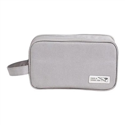 Kristaller Косметичка дорожная мужская Travel Have a good trip, серый 25110