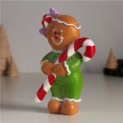 Фигурка полистоун «Пряничка с конфеткой и леденцом», 4.5×8.5×14 см