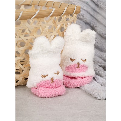 Носки женские флисовые р. 35-40 Лапки новогодний №5 / MNZ-16/5 /уп 12 /700654