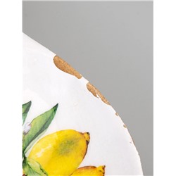 УЦЕНКА Подставка под ложку «Лимоны» дерево манго 25.5×9×3.8 см