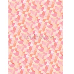 Упаковочная бумага глянц. 70*100см,  "Floral mood", 80 г/м2, ассорти, 5 дизайнов