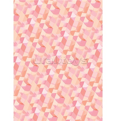 Упаковочная бумага глянц. 70*100см,  "Floral mood", 80 г/м2, ассорти, 5 дизайнов
