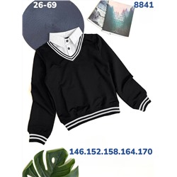 Джемпер 8841 чёрный