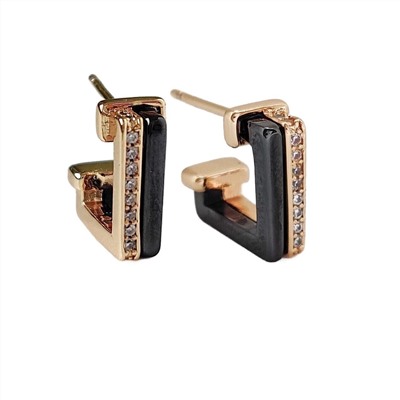 Серьги с керамикой