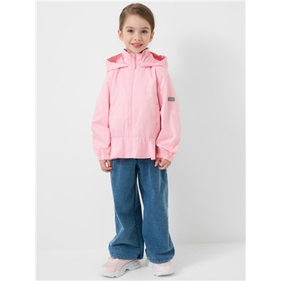 Куртка текстильная с полиуретановым покрытием для девочек (ветровка)