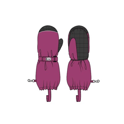 Варежки детские текстильные для мальчиков