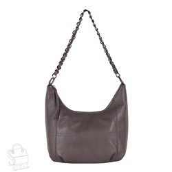 Сумка женская кожаная 8559 gray  Polina&Eiterou