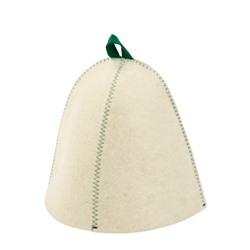 Шапка для бани и сауны «С лёгким паром!», полиэфир 70%, шерсть 30%