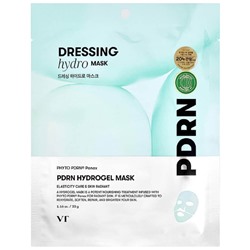VT Cosmetics Гидрогелевая маска для упругости кожи с ПДРН PDRN Hydrogel Mask