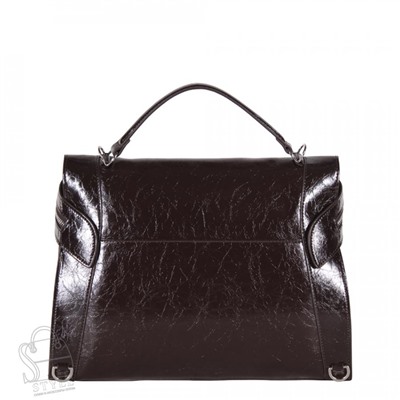 Сумка женская кожаная 3009NN chocolate Natale Navetta