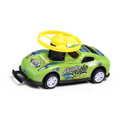 Машина- запускалка "Bump spin" (стреляет дисками) в пакете