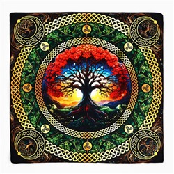 Скатерть для гадания «Древо жизни», 45×45 см