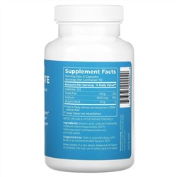 BodyBio, Sodium Butyrate, 60 Non-GMO Capsules