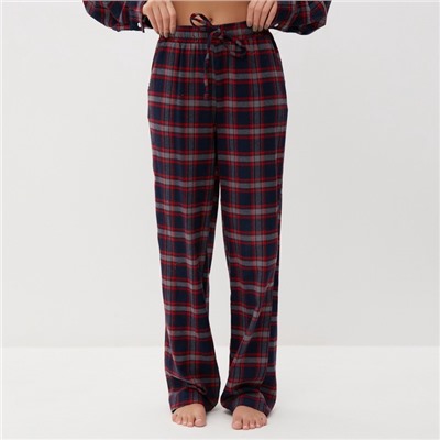 Пижама женская (рубашка и брюки) KAFTAN размер 40-42, синий