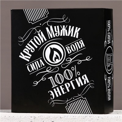 Подарочный набор косметики «Крутой мужик», гель для душа 300 мл и мыло для рук 45 гр, HARD LINE