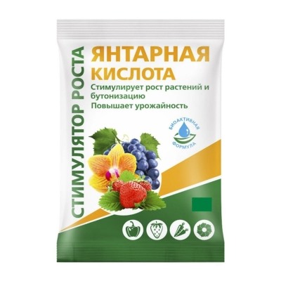 Янтарная кислота (4гр) (Код: 85692)