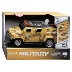 Машина "Броневик" 1:32 (свет. Звук) в коробке