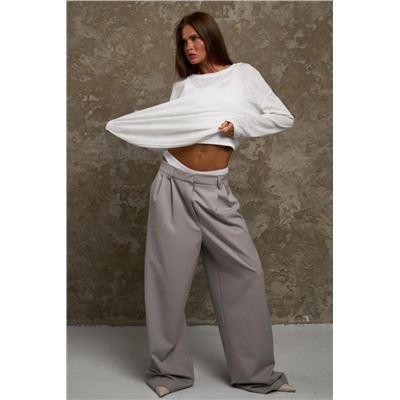 Лонгслив Флам (Белый)