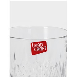 Набор кружек Lord-Carelong, 220 мл, 6 шт., стекло, прозрачный