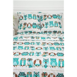 КПБ Детское постельное белье Совы полисатин, наволочки 50х70 и 70х70см НАТАЛИ, 1119166
