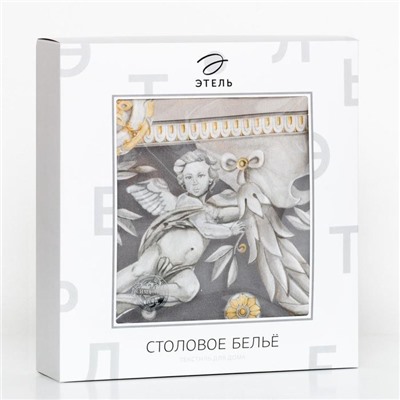 Скатерть «Этель» Classic style 180×145 см ±3 см, 100% хлопок, саржа 190 г/м², с ВГМО