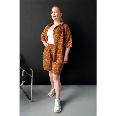 Костюм с шортами 1252 штапель НАТАЛИ, 981297