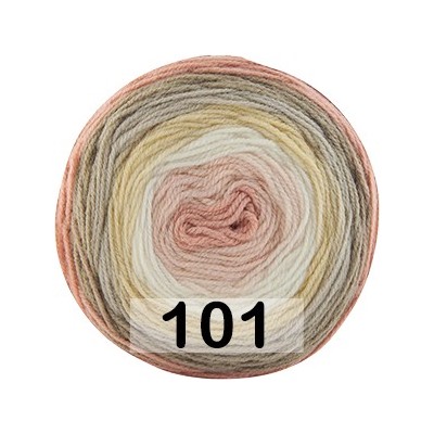 Пряжа Kamgarn Cake Wool Papatya