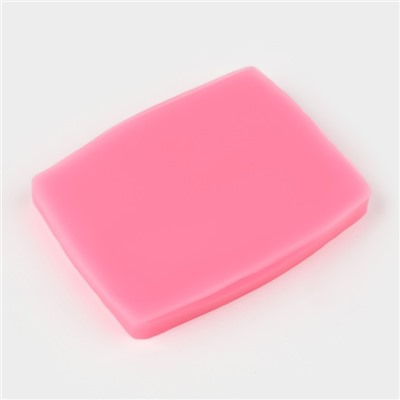 Молд Доляна «Шоколадки», силикон, 8.5×6.5×0.8 см, розовый