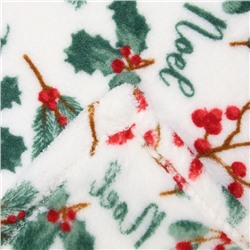 Плед с рукавами «Этель. Ветви», 150×200 см, корал-флис 220 г/м²