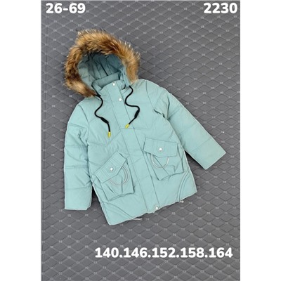 Куртка 2230 мятный