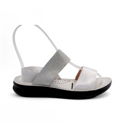 Босоножки ОК30-68 серебро