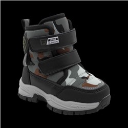 Ботинки на меху С7719-9 серые