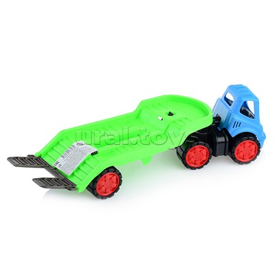 Машина ToyBibib "Эвакуатор с экскаватором"