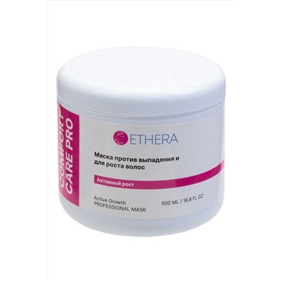 ETHERA Профессиональная маска против выпадения и для роста волос с перцем / Active Growth, 500 мл KRISTALLER, 1111383