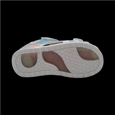 Сандалии В567-18 бело голубые