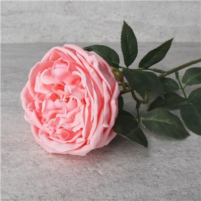 Цветок искусственный Пионовидная роза 59 см / GR-005 /уп 144/силикон