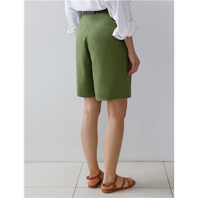 Шорты изо льна с вискозой