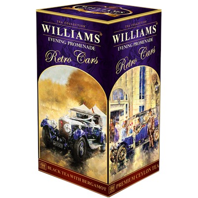 WILLIAMS. Retro Cars. Evening Promenade 250 гр. карт.пачка