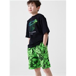 Комплект трикотажный для мальчиков: фуфайка (футболка), шорты