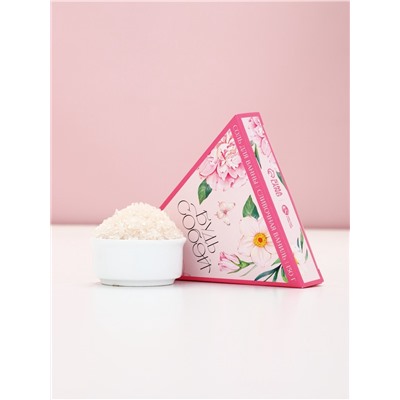 Соль для ванны, аромат нежный пион, 150 г, Чистое счастье