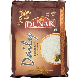 Dunar Daily Basmati Rice / Рис Басмати Дэйли 0,5 кг