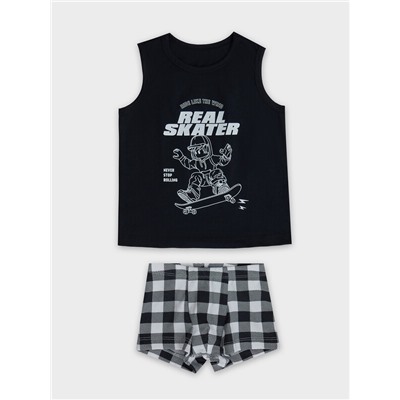 КОМПЛЕКТ ДЛЯ МАЛЬЧИКОВ (МАЙКА, ТРУСЫ) 443002