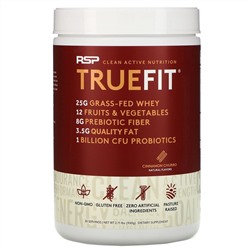 RSP Nutrition, TrueFit, Grass-Fed Whey Protein Shake, Cinnamon Churro, 2 lbs (940 g)