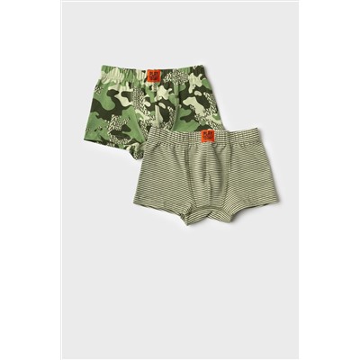 Трусы трикотажные для мальчиков - боксеры, 2 шт в комплекте PLAYTODAY, 1243484
