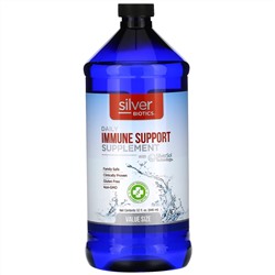 American Biotech Labs, Silver Biotics, ежедневная добавка для укрепления иммунитета, 946 мл (32 жидк. унции)